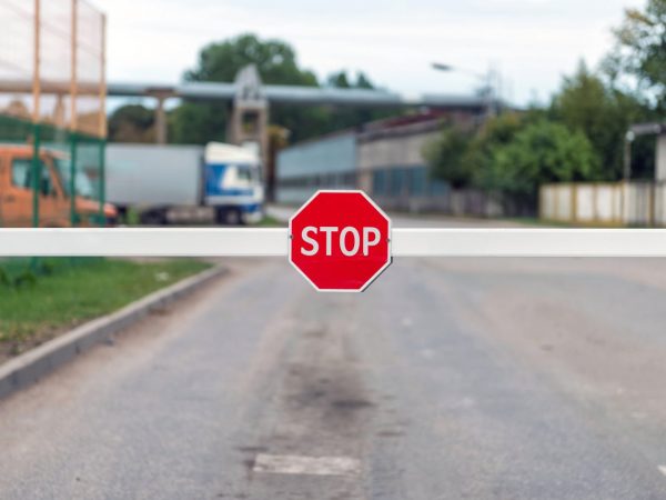 automatic-barrier-with-stop-sign